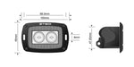 STEDI 10W Mini LED Flush Mount Osram Light