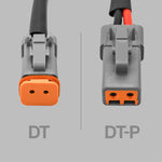 STEDI 2 TO 1 Deutsch Connector  Splitter  2 Lights With 1 Wiring Harness 1.5M