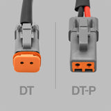 STEDI 2 TO 1 Deutsch Connector  Splitter  2 Lights With 1 Wiring Harness 1.5M