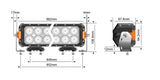 STEDI ST3303 Pro 28.2" Double Row Ultra High Output LED Bar