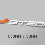 STEDI Banner Sticker